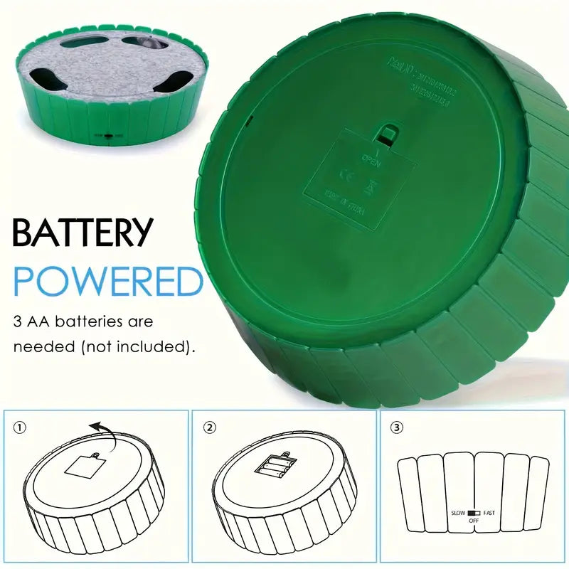 Interactive Electronic Mouse Toy: Automatic Hide & Seek Chase Fun!